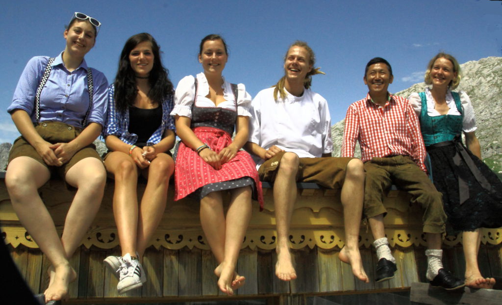 Peter Wiechenthaler Huette Saalfelden Gruppe 01